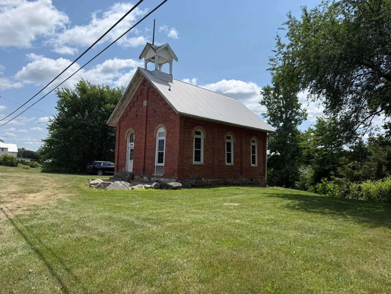 A Former Schoolhouse in Quincy, MI - $94,900