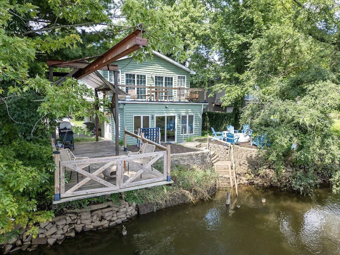 Riverfront in Lowell, IN - $299,000