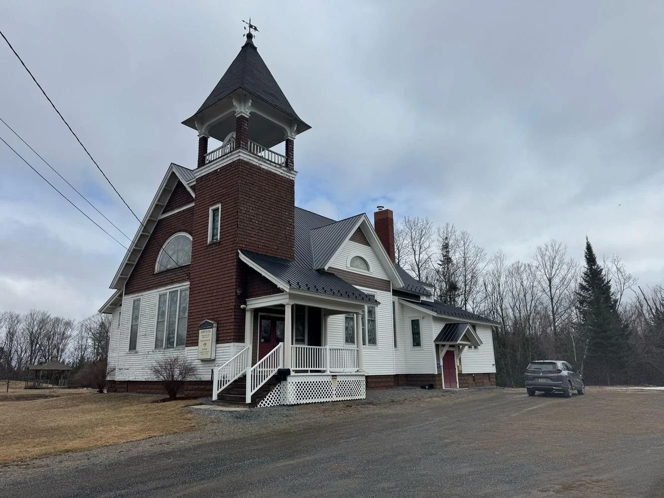A Stained Glass Beauty in Easton, ME - $149,000