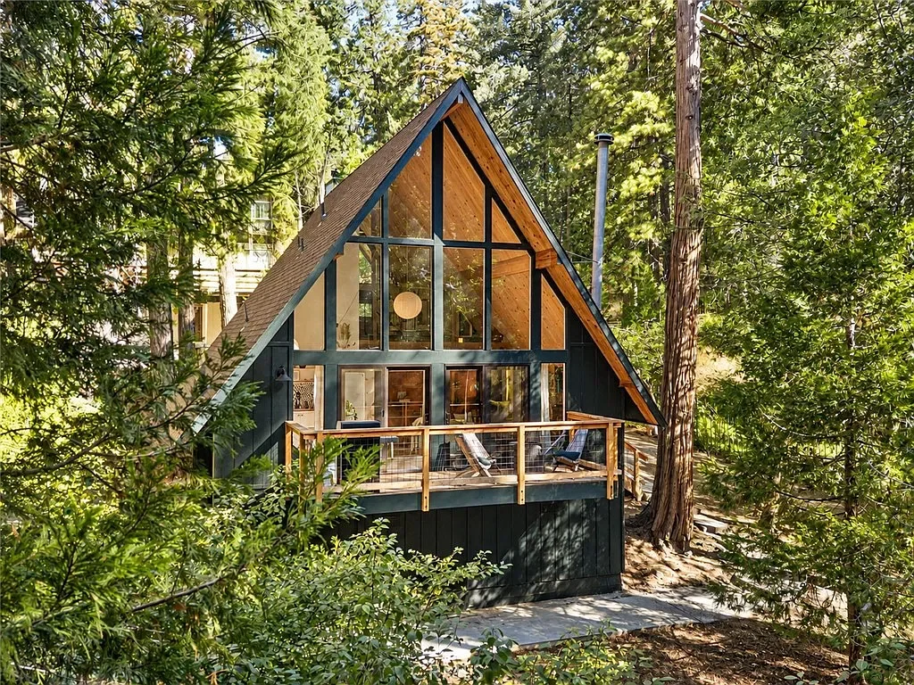 An A-Frame in Lake Arrowhead, CA - $615,000