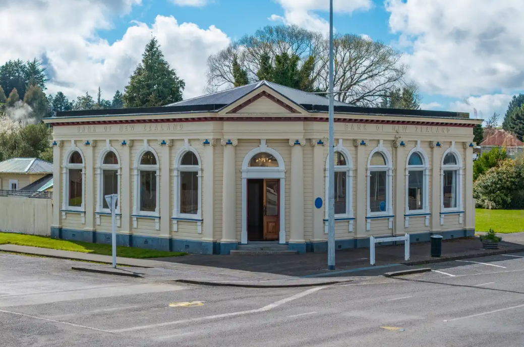 A Former Bank in New Zealand 
