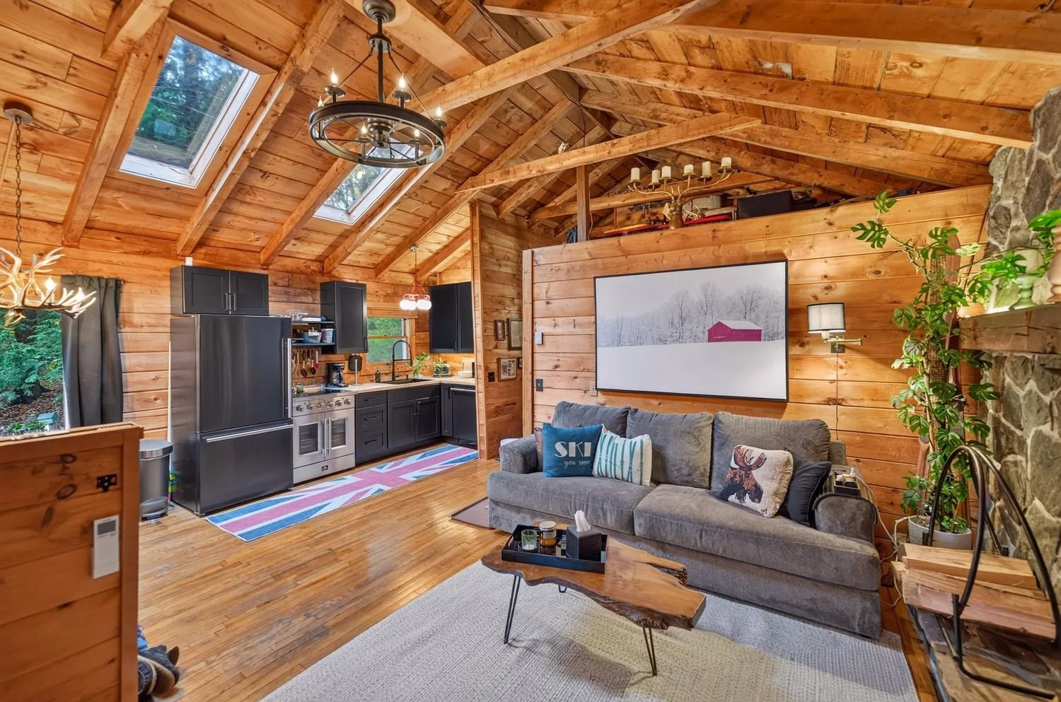 A Cabin on One Acre in Dover, VT - $339,000