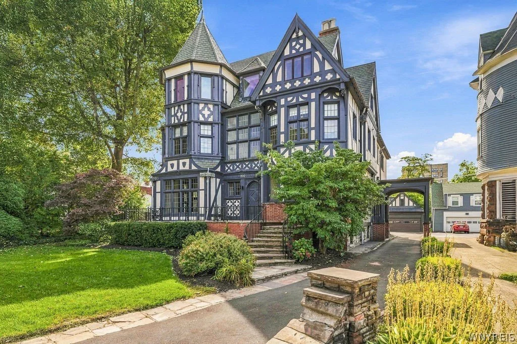 c1892 Tudor Revival in Buffalo, NY - $1,495,000