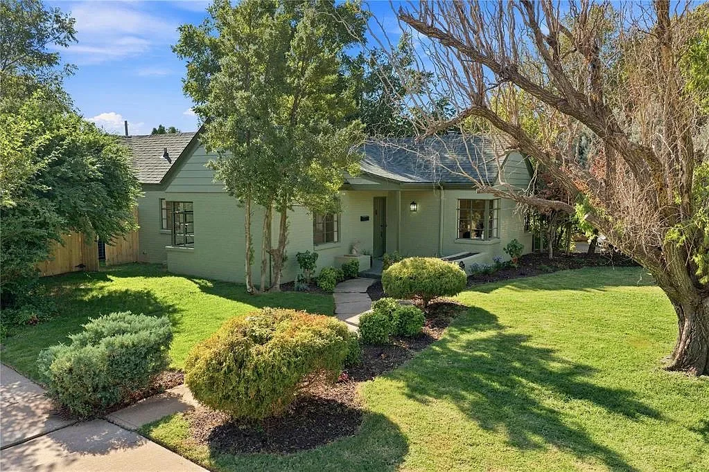 A Colorful Remodel in OKC - $595,000