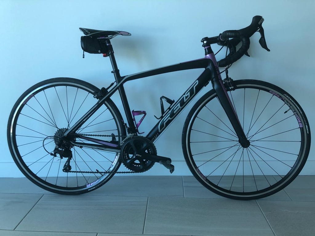 FELT Woman zw5 2016 road Bike with 105 components, size 52, $1500