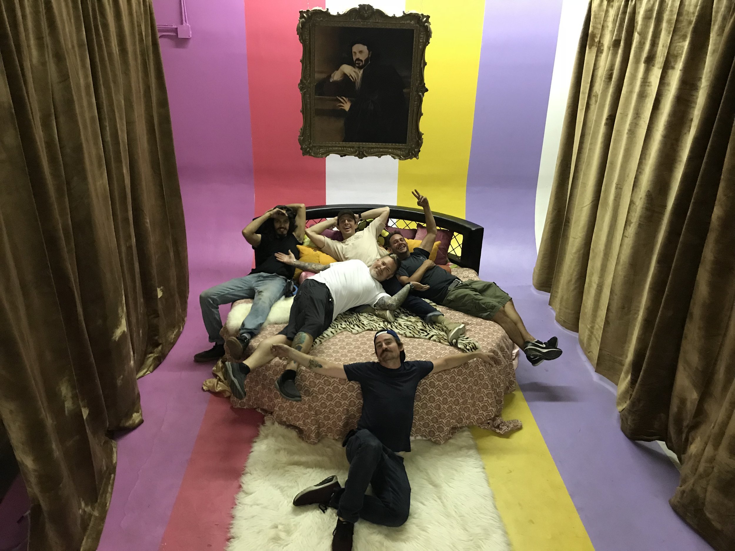 Crew in Vlad's 70's Room.jpeg