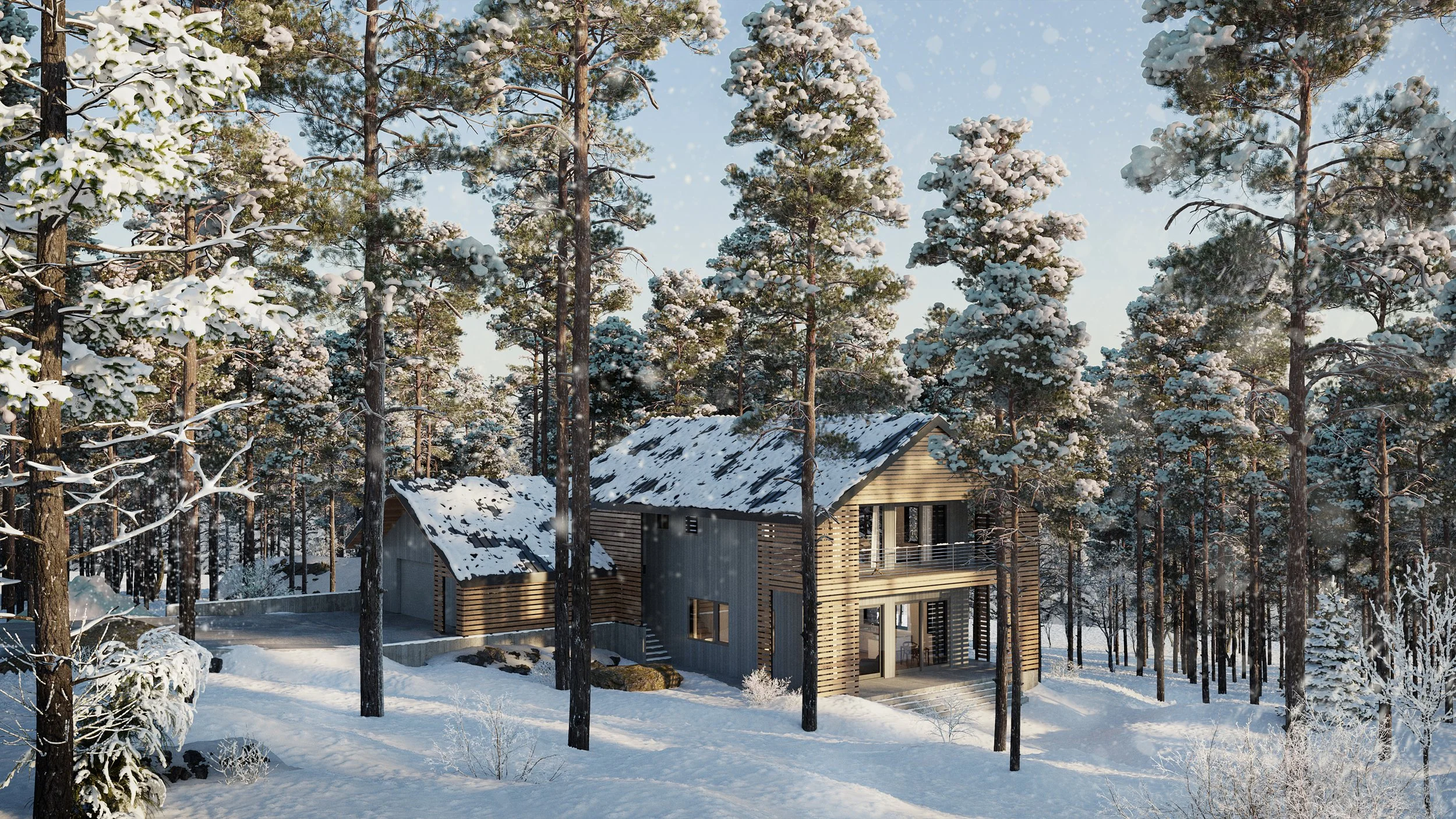 Serene Lakes Chalet — Atmosphere Design Build