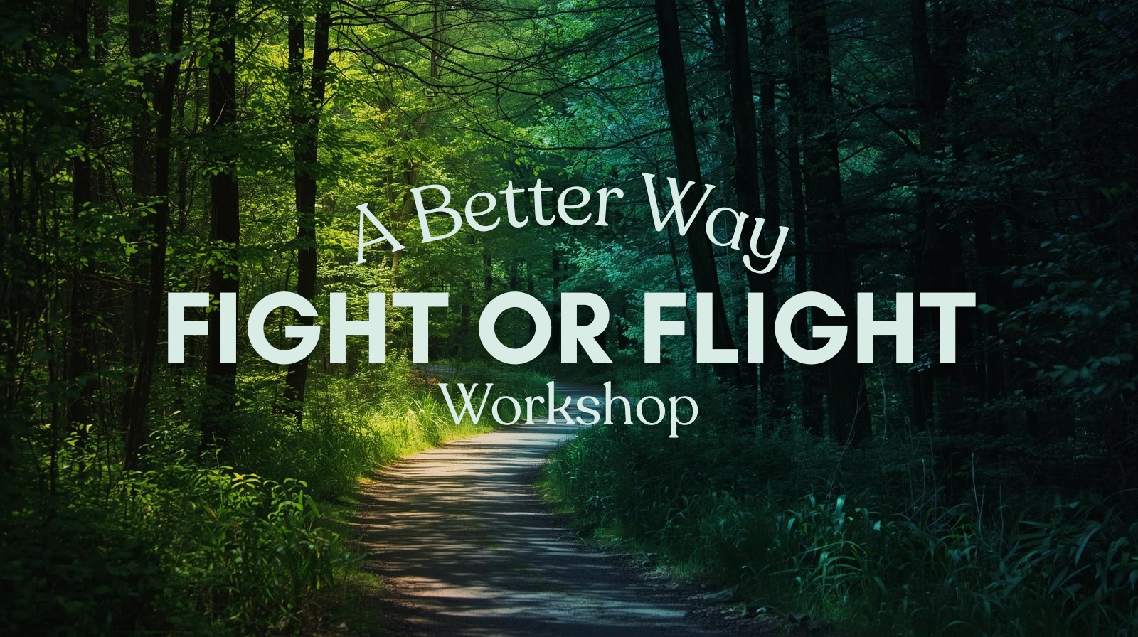 A Better Way Workshop