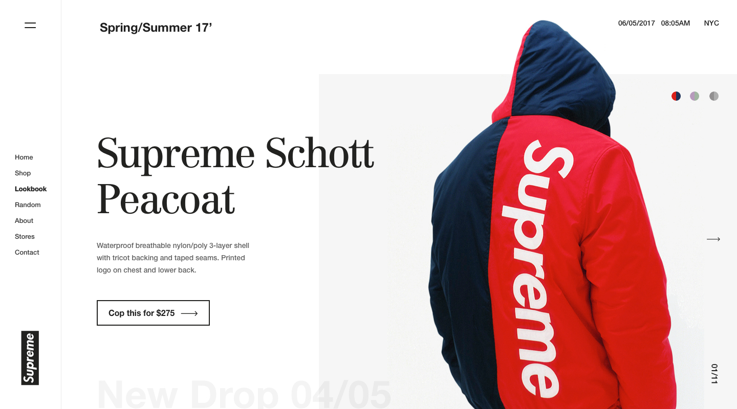 Supreme® Brand Guide // AND2ES™ on Behance