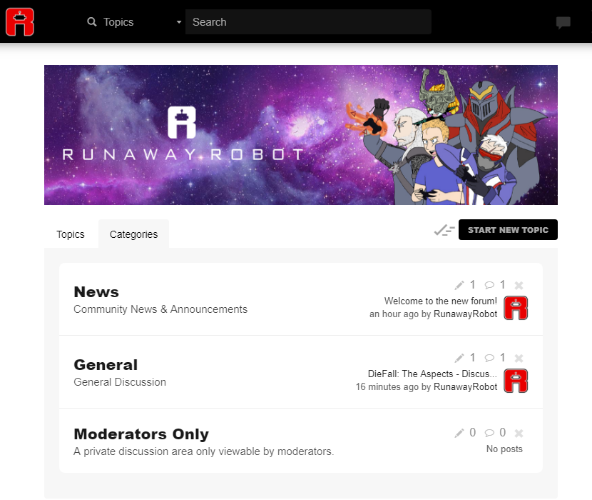 The Forum is Live!