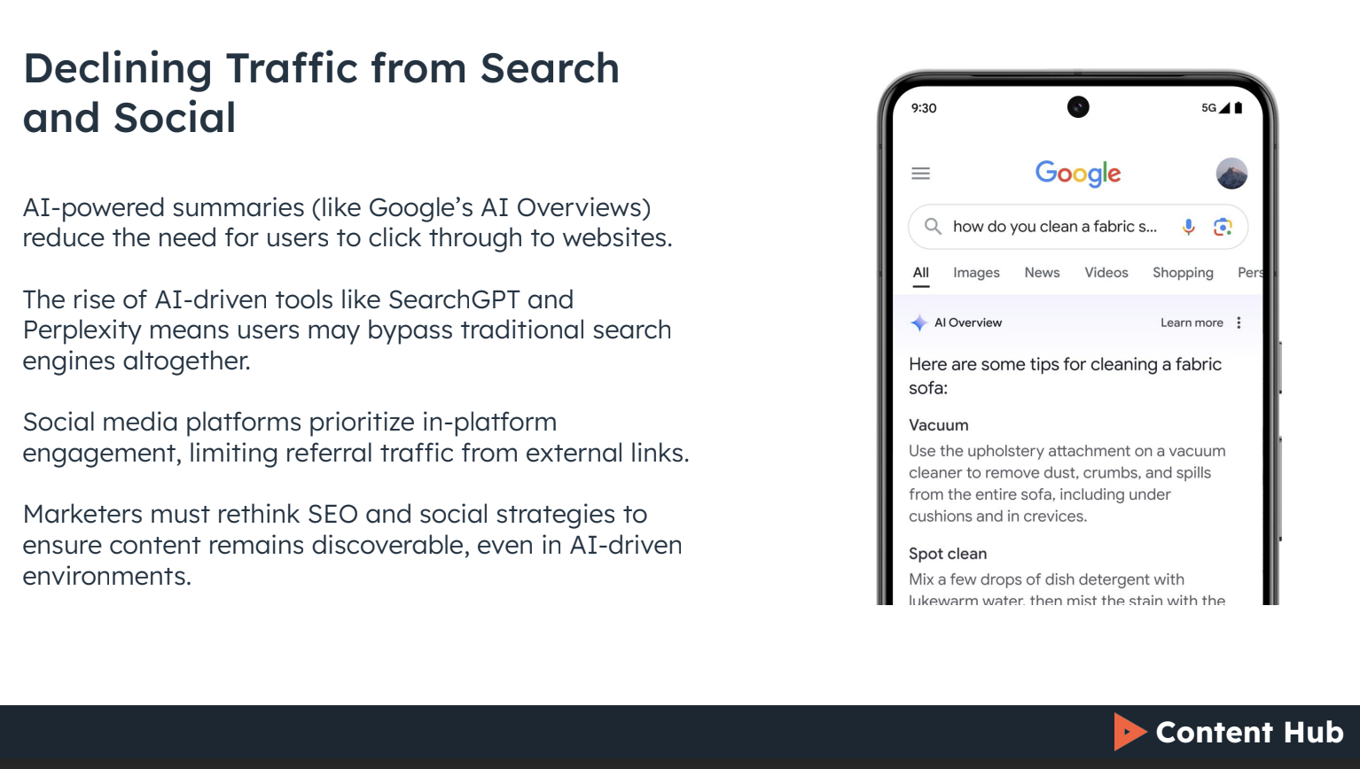 Screenshot of slide deck