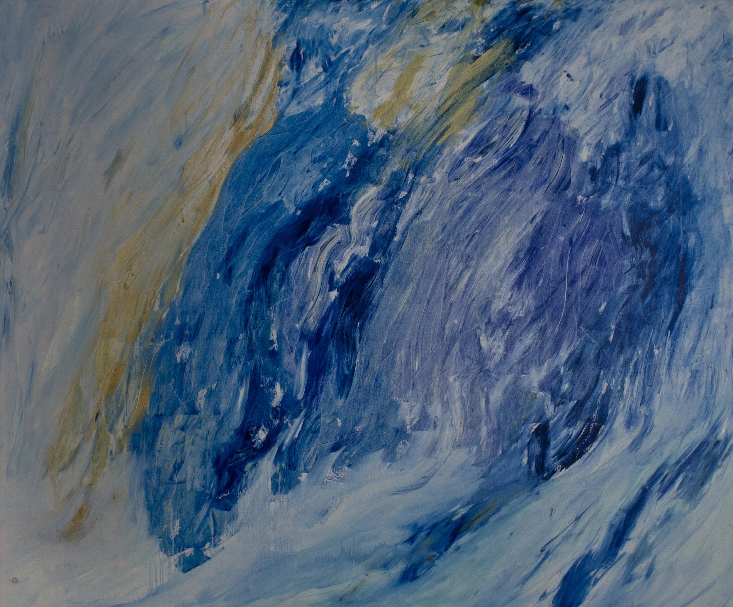 Blue and Yellow Waves