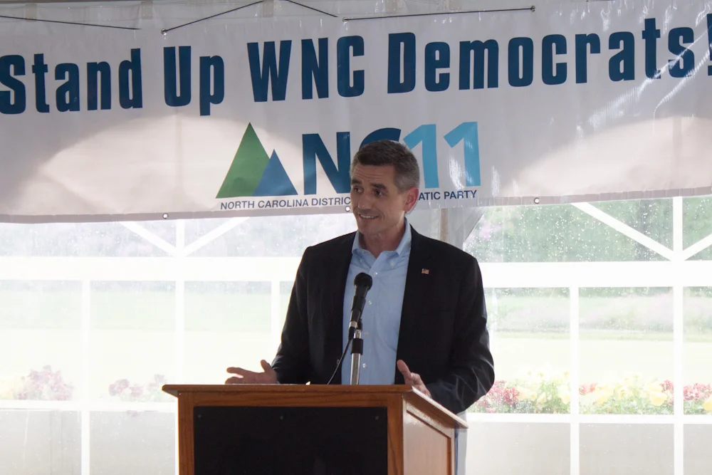 Keynote speaker Representative Brian Turner from NC House District 116