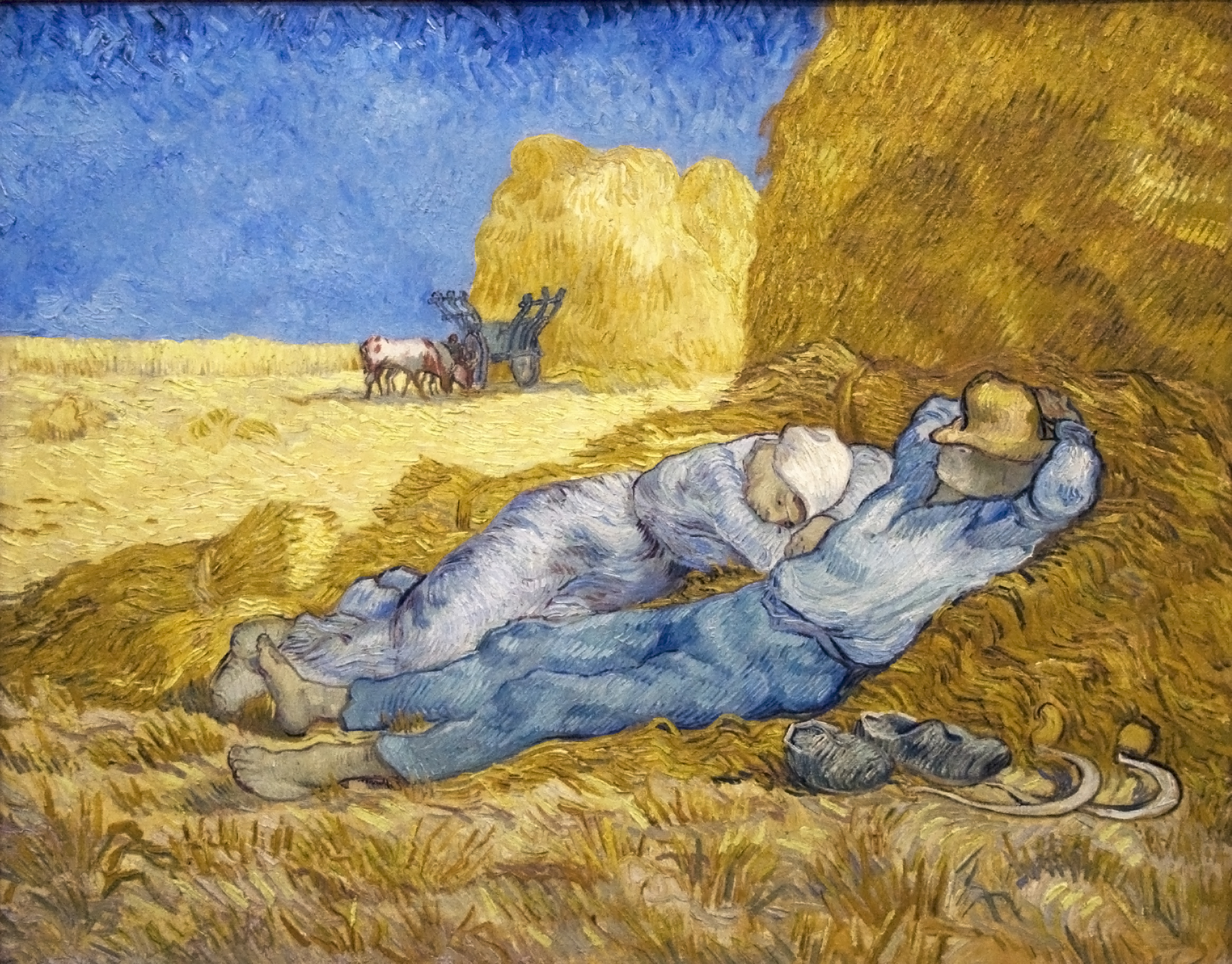 Noon: Rest from Work by Vincent Van Gogh