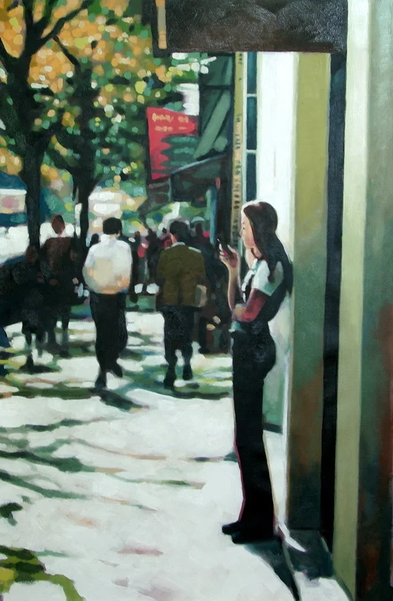 Painting by Thomas Saliot