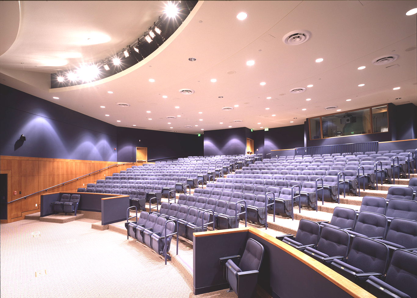 Lecture hall at University of California - Los Angeles