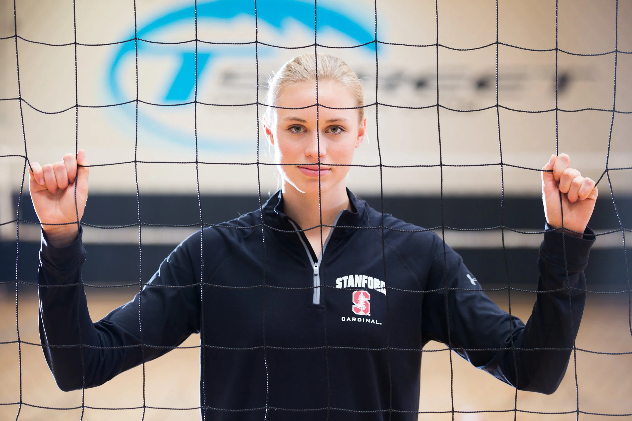 Hayley Hodson Volleyball Magazine spred.