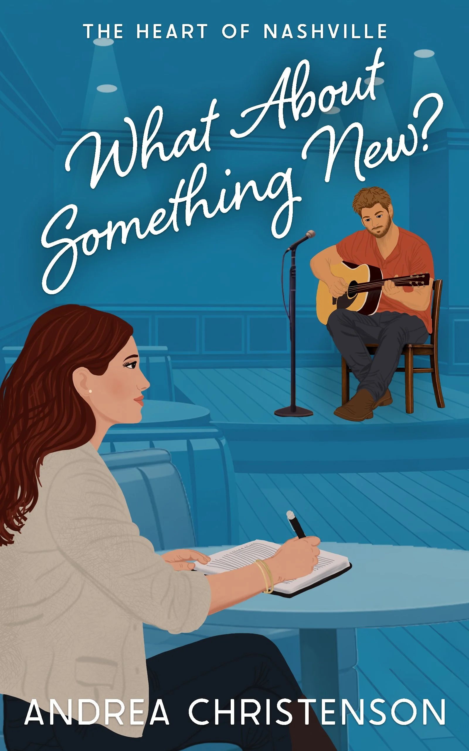 What About Something New? — a clean Christian romance about faith, calling, and love, by Andrea Christenson