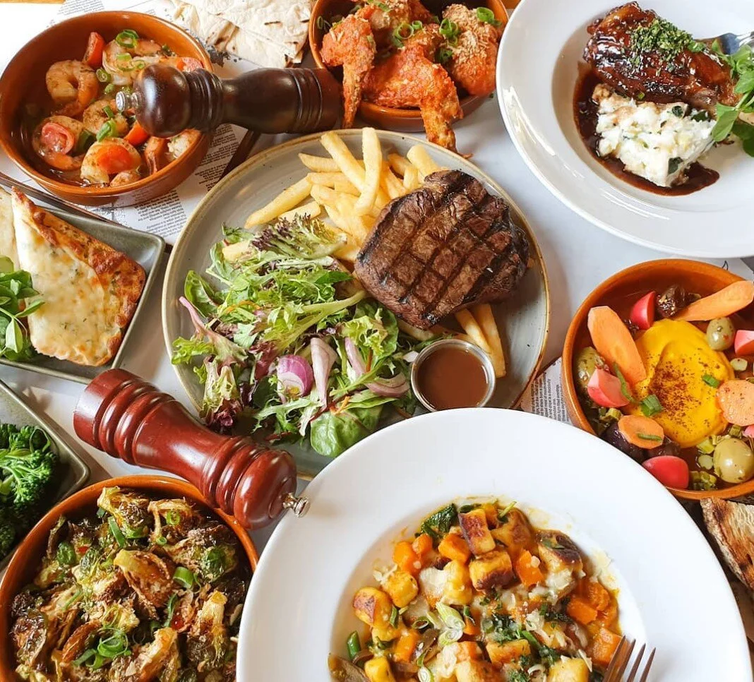 Sunday roast long river pork with all the trimmings