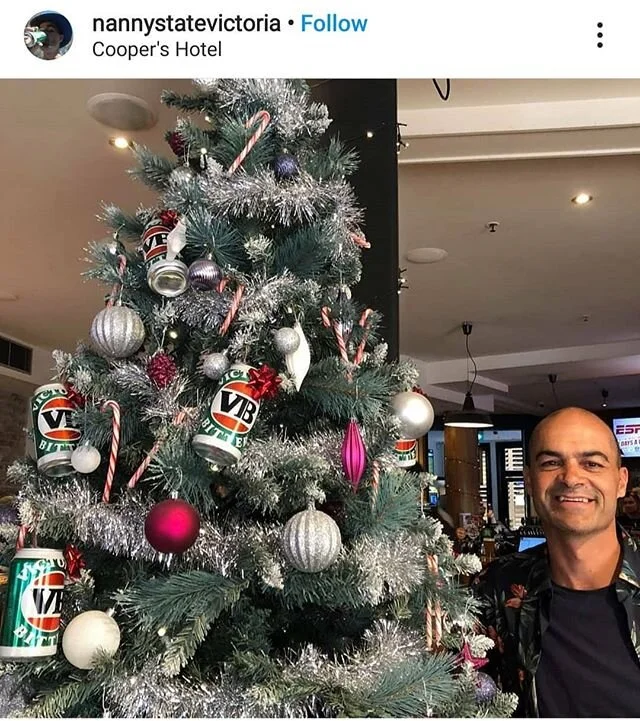 Uses for empty tinnies with christmas in July coming up why not add them to your christmas tree 🤷&zwj;♀️ sustainable and cute! #thirstythursday #newtown #innerwest #tinnies