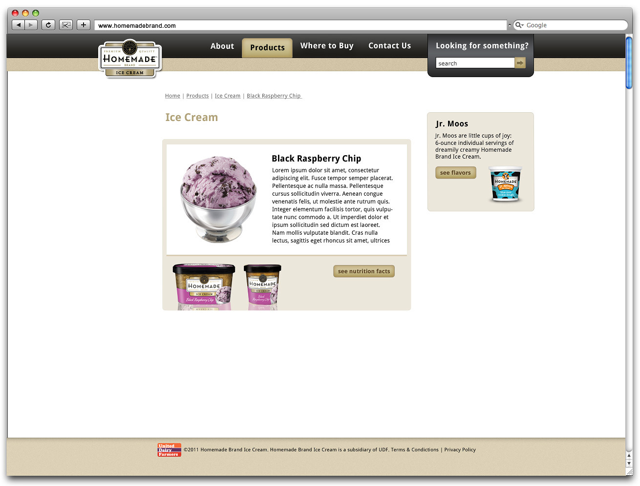 Product Page