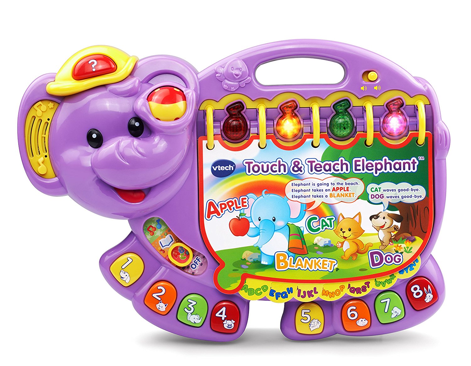 vtech touch and teach purple elephant - technology for your toddler - shegotguts.jpg