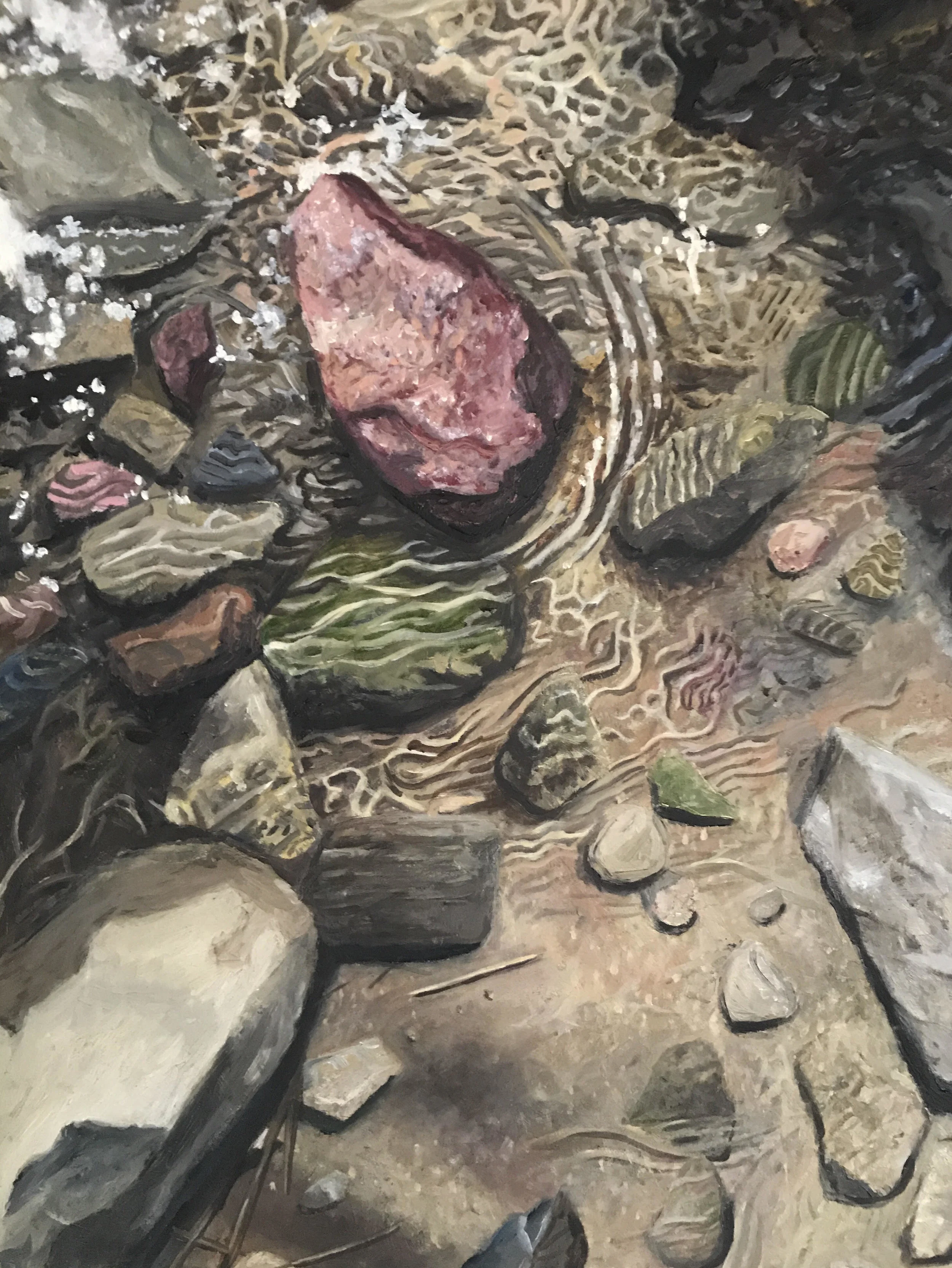Clean Water | 2017 | Oil on Panel | 24" x 18" | $1,300