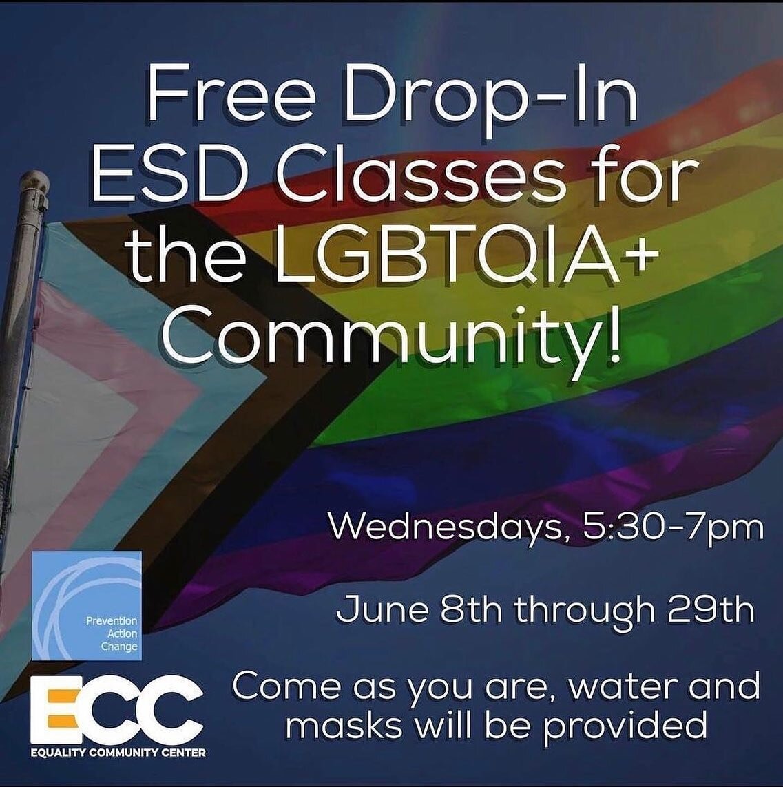 These drop-in Empowerment Self Defense classes have been a highlight of our Pride month. Don&rsquo;t miss the last scheduled FREE drop-in session, no previous attendance needed, all ages and abilities welcome!