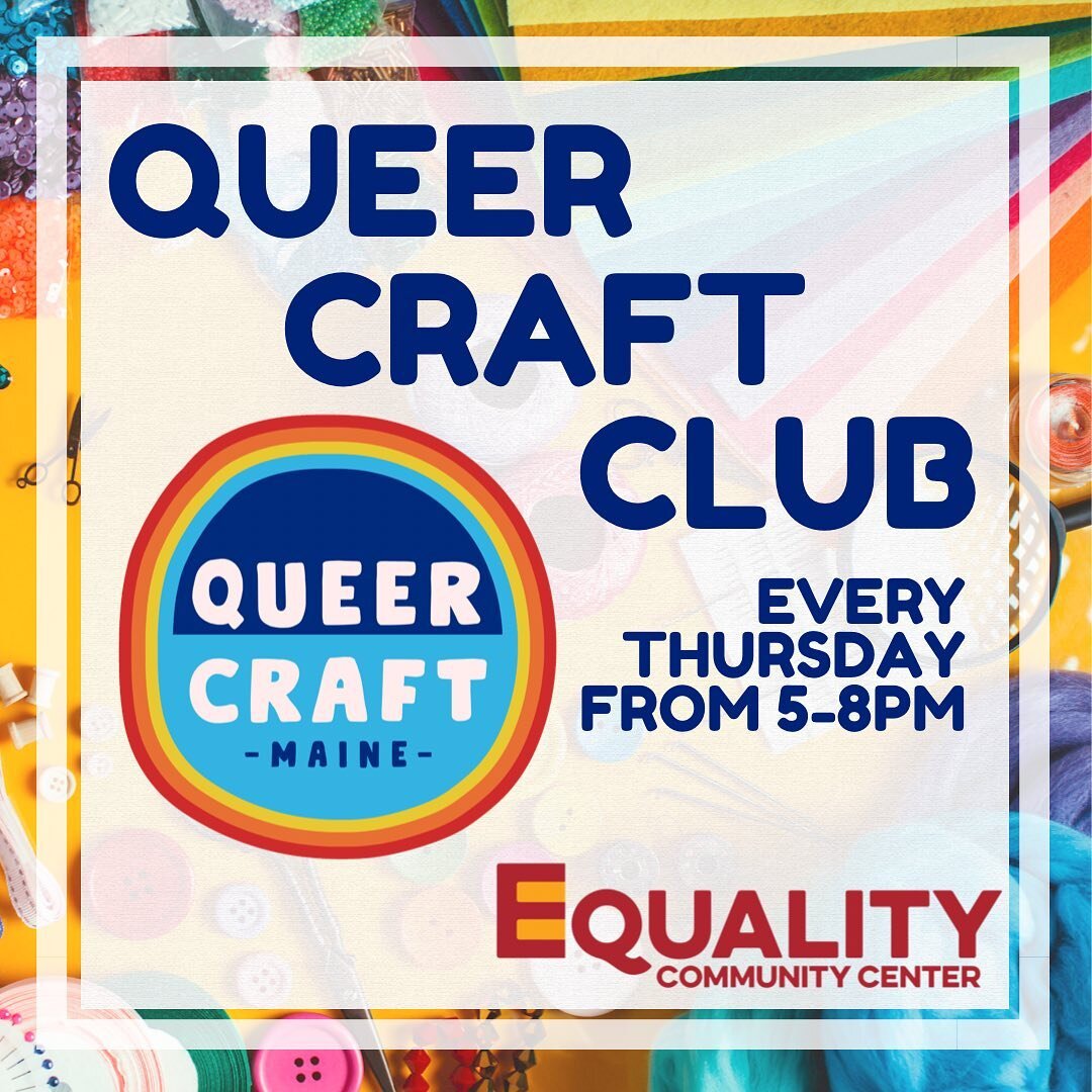It&rsquo;s craft club night! Bring a WIP or start something new, come with a friend or make some here!