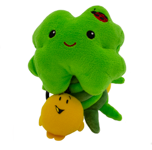 Mini Clover Mini Bella Rose Kimochis plush toy and feelings pillow australia