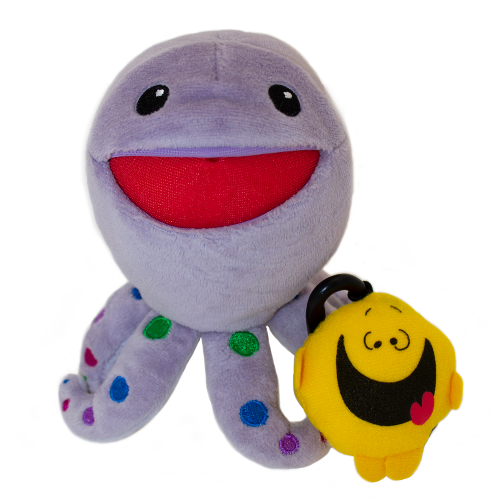 mini Huggtopus Kimochis plush toy and feelings pillow australia