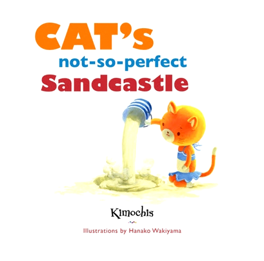Cat's Not So Perfect Sandcastle Kimochis Picture Book