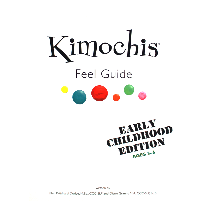 Early Childhood Feeling Guide Kimochis Curriculum Book