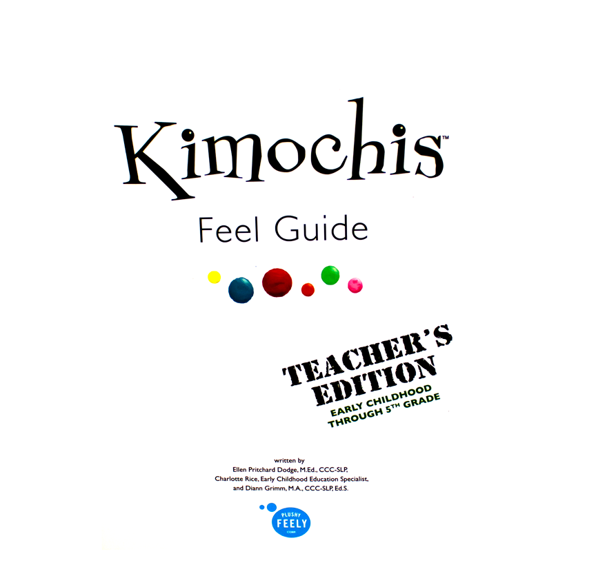 Primary School Teacher Feeling Guide Kimochis Curriculum Book