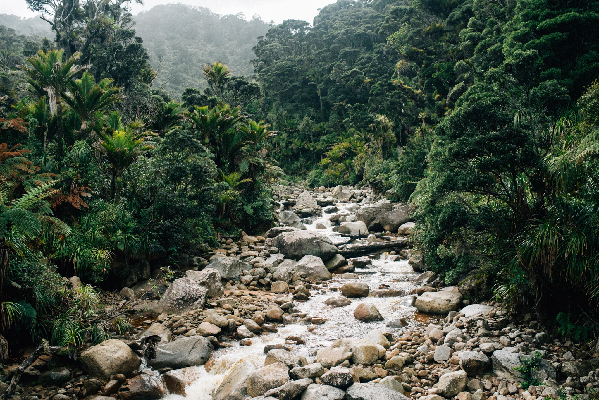 Some darned good rivers to cross! Check out those rocks! Rocks!