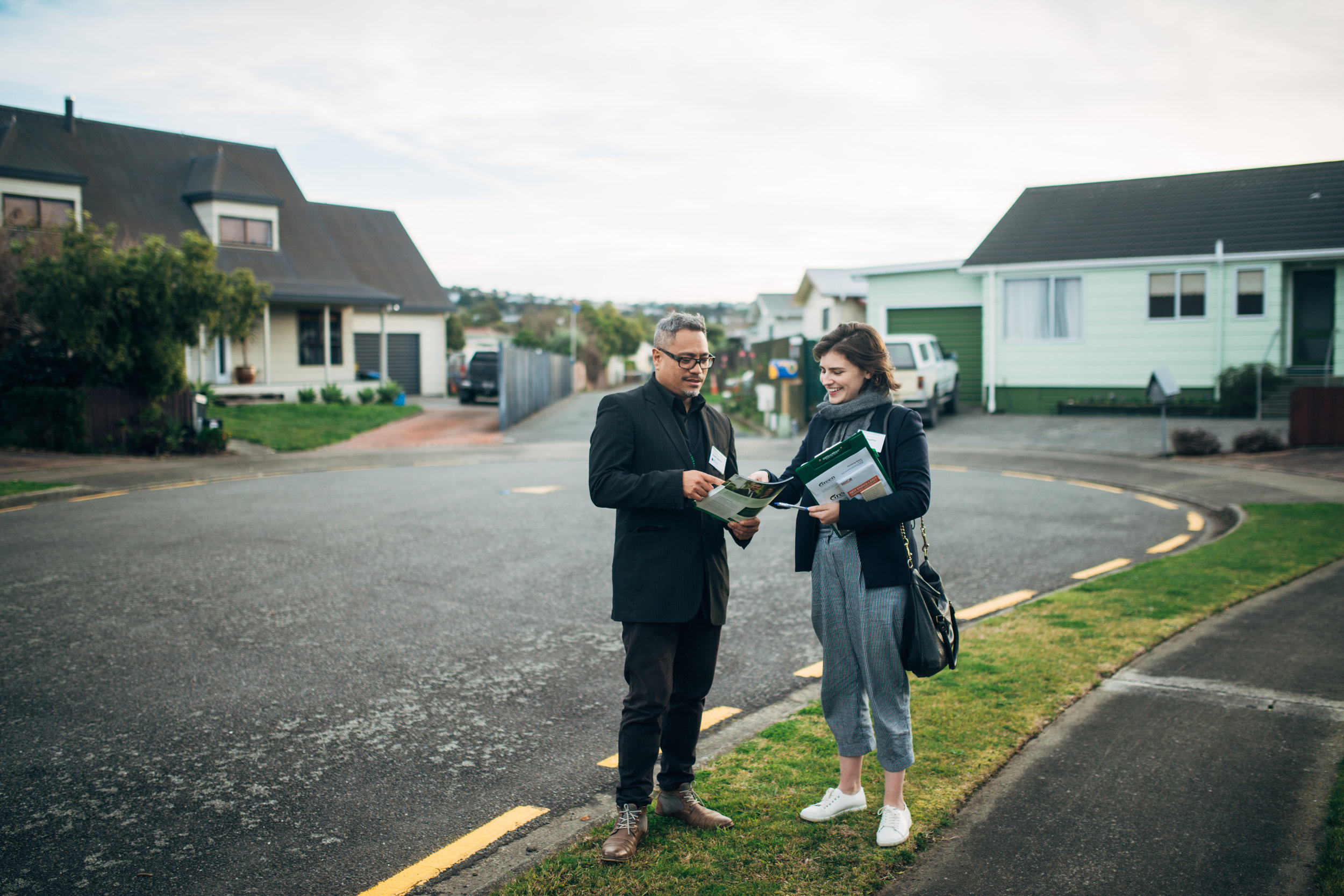 Doorknocking with two bloody excellent candidates, Teanau Tuiono and Chlöe Swarbrick.
