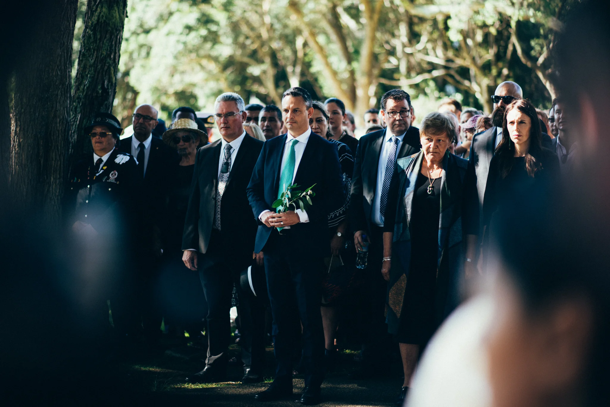 James accepted the wero on behalf of the Greens.