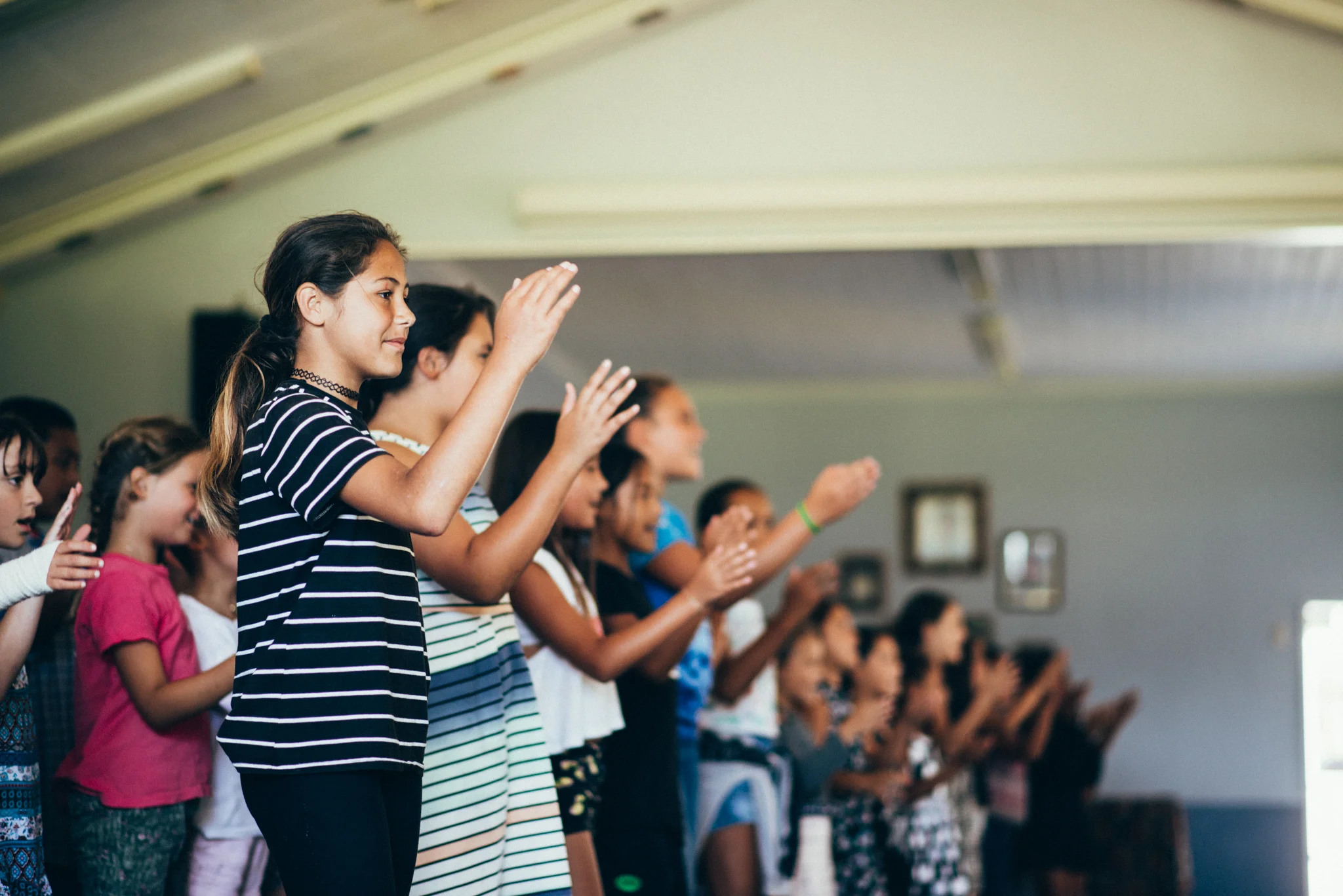I got to go with Chlöe and James (and the PM) to Paihia school for a picnic!