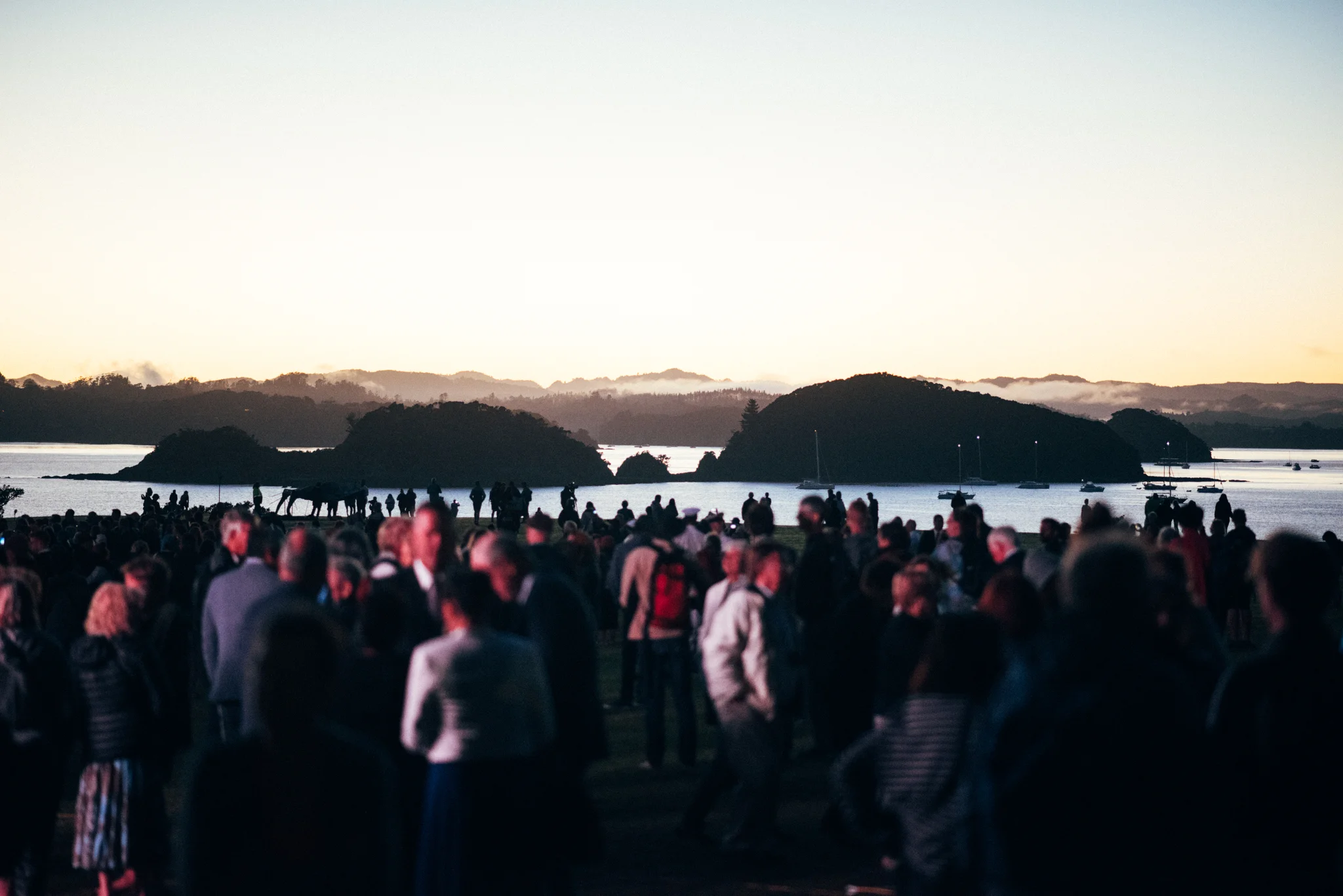 We were greeted by the rising sun and beautiful low cloud hanging over the hills.