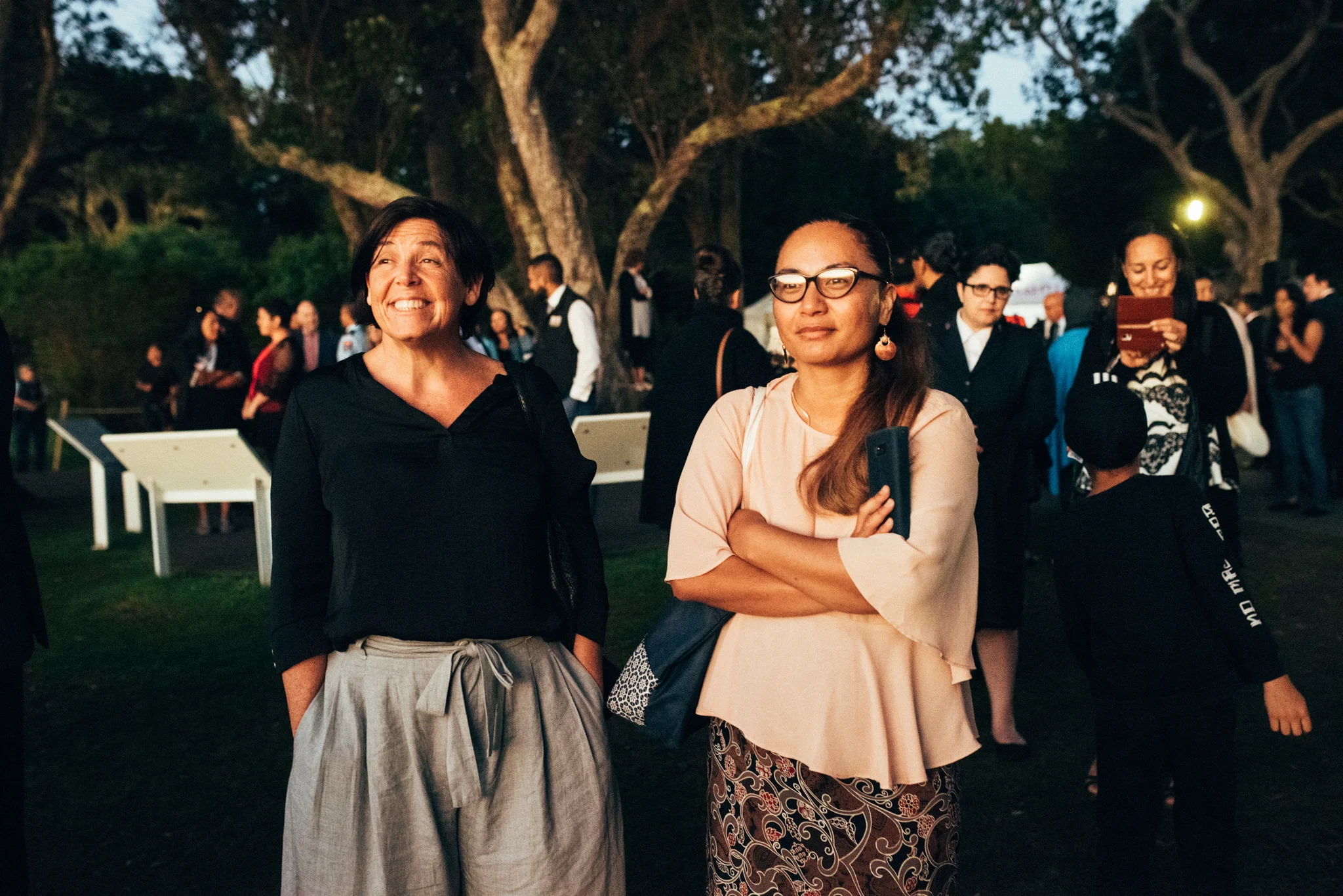 We all loitered for a bit, enjoying the view and korero with the people around.