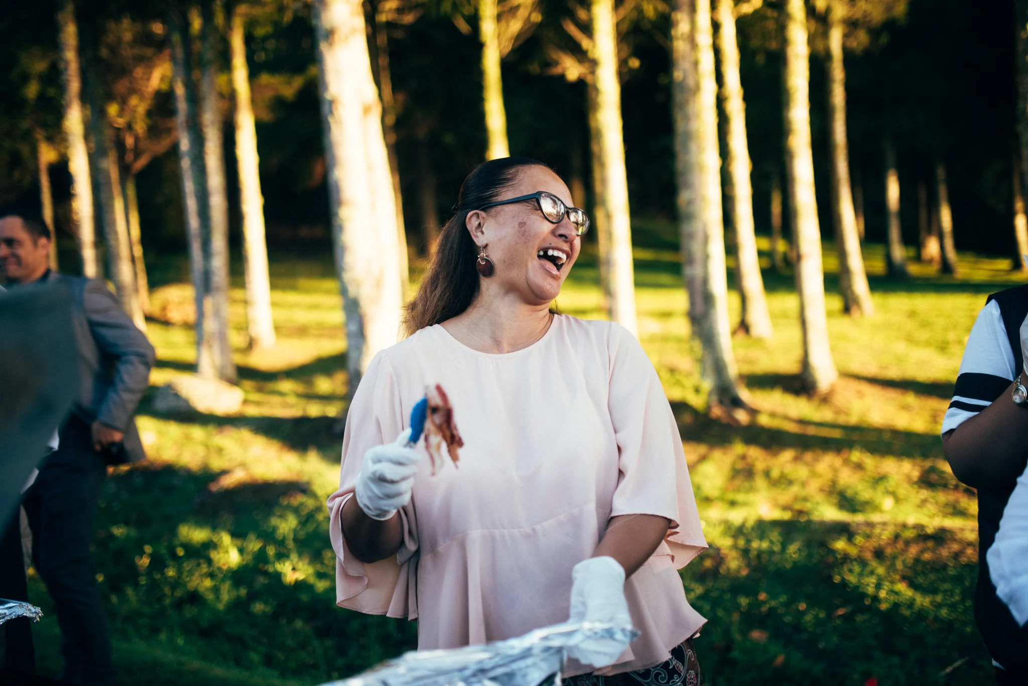 Marama was on the bacon.