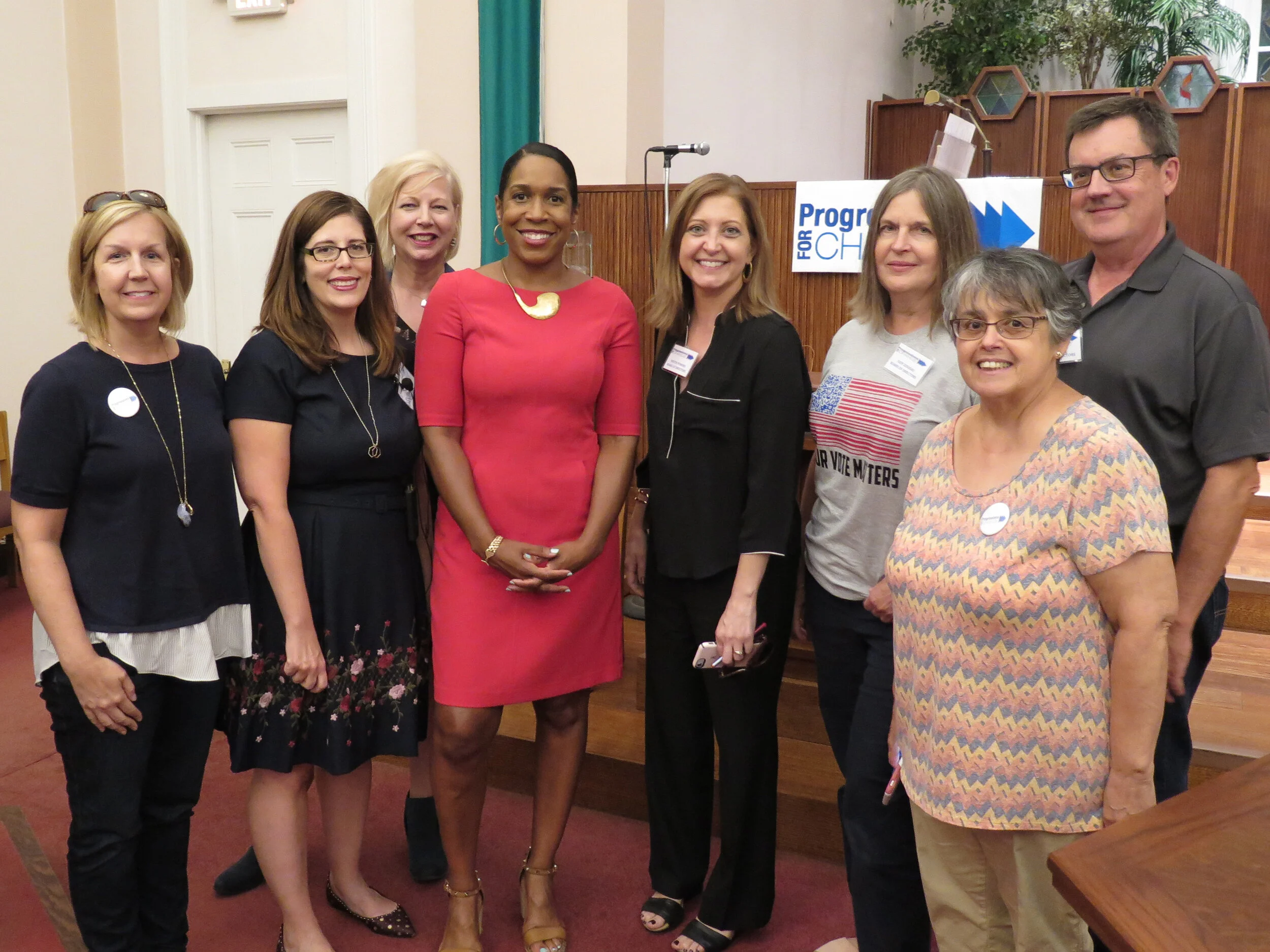 P4C board with Juliana.JPG