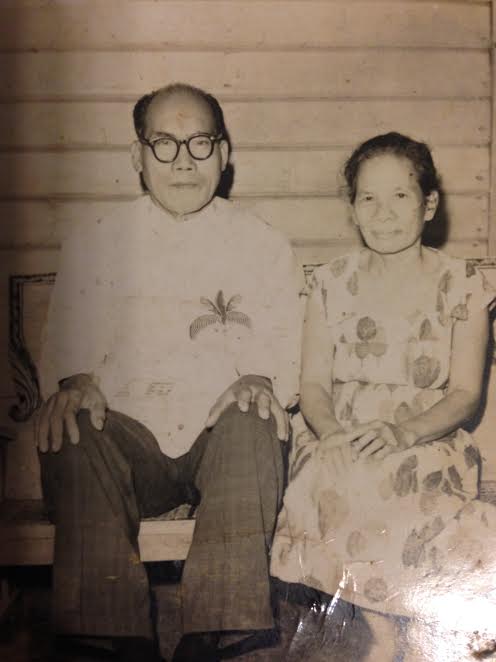 My Father's parents: Frederico Ronquillo de los Santos ("Lolo Dicoy") and Guadalupe Ortillo Murillo ("Lola Uping"). 