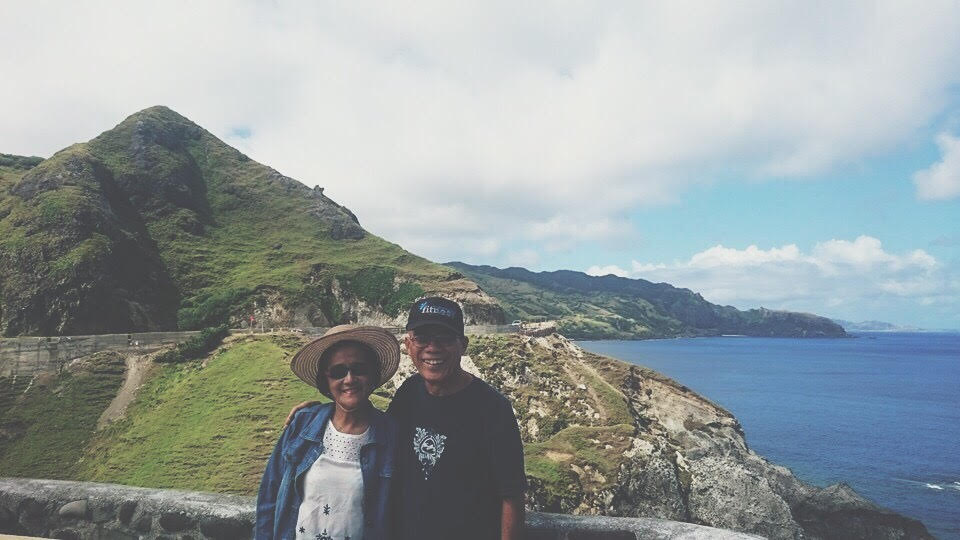My parents, May 2016. I wish I could show you a photo of my parents on the day they got married, but they were too poor to afford a photographer and photos of that day do not exist. I have this picture of them, taken in my Mother's home island of Batanes, the island her Father was executed on during WWII.