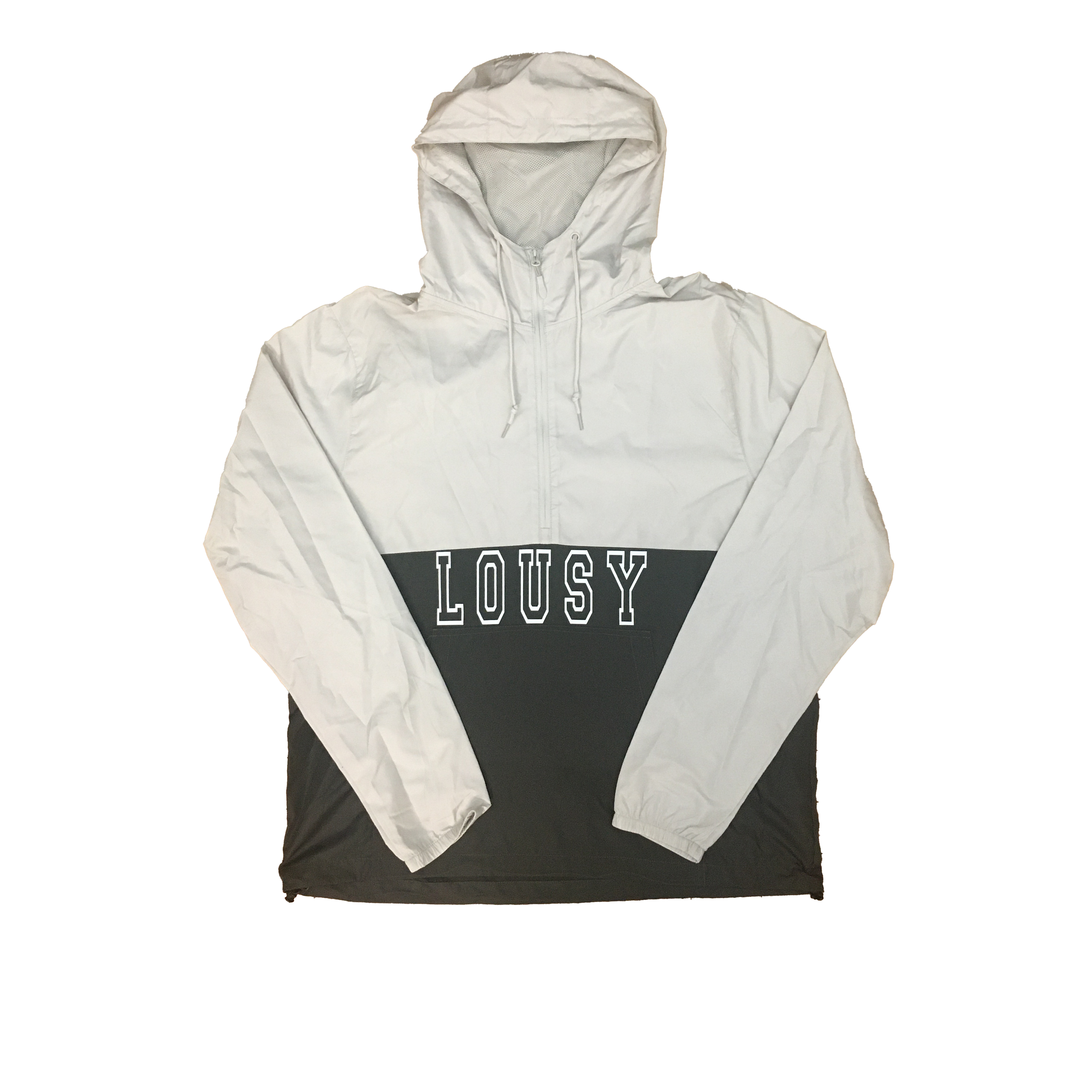 "Sup" Hooded Windbreaker Jacket