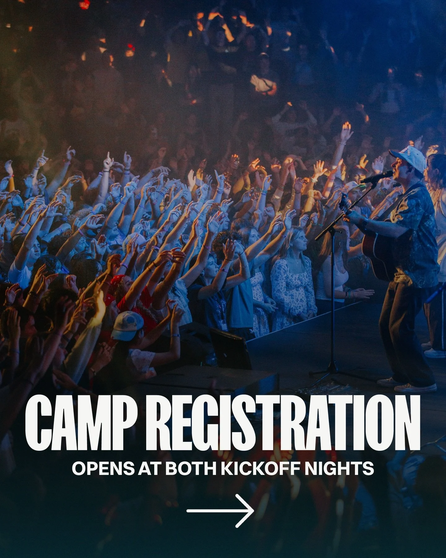 SEE. YOU. AT. CAMP. ☀️

Coming up at each of our Kickoff Nights, camp registration is opening! Plus, the first 25 students to register for their respective camp will receive an exclusive t-shirt. If you need help making camp possible, reach out to us