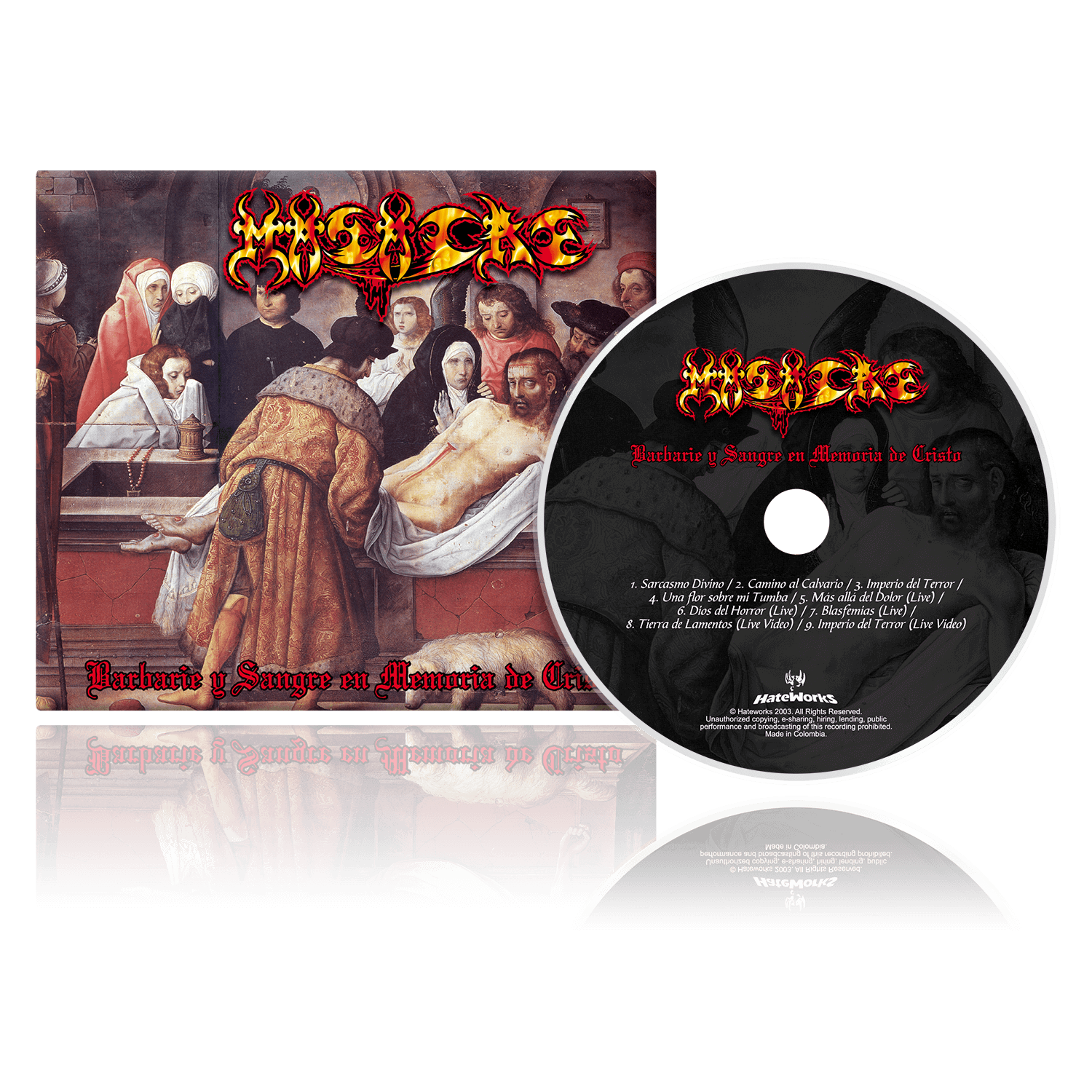 Masacre - barbarie y sangre en memoria de cristo - Hateworks