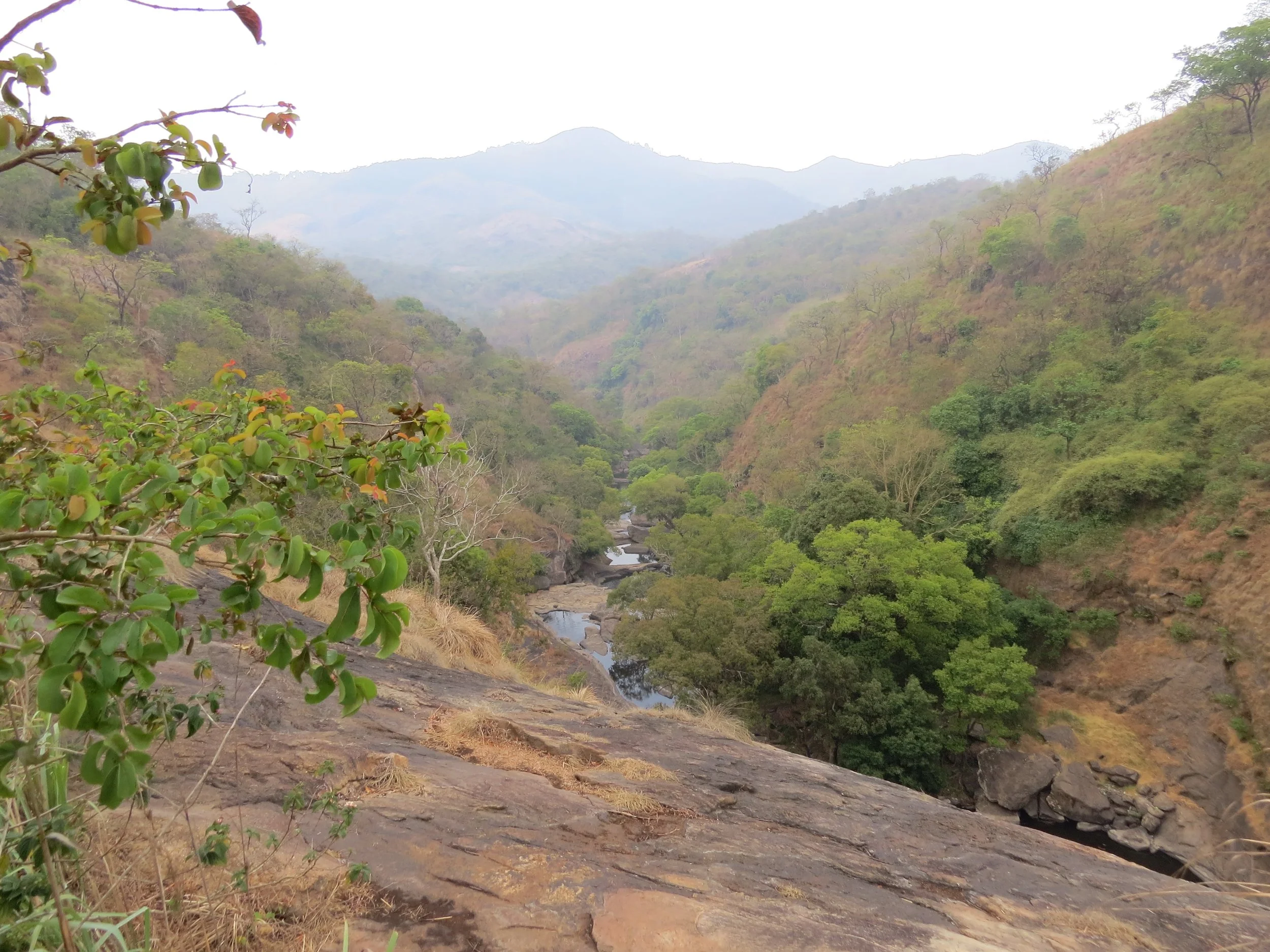 Palar river, further down the valley