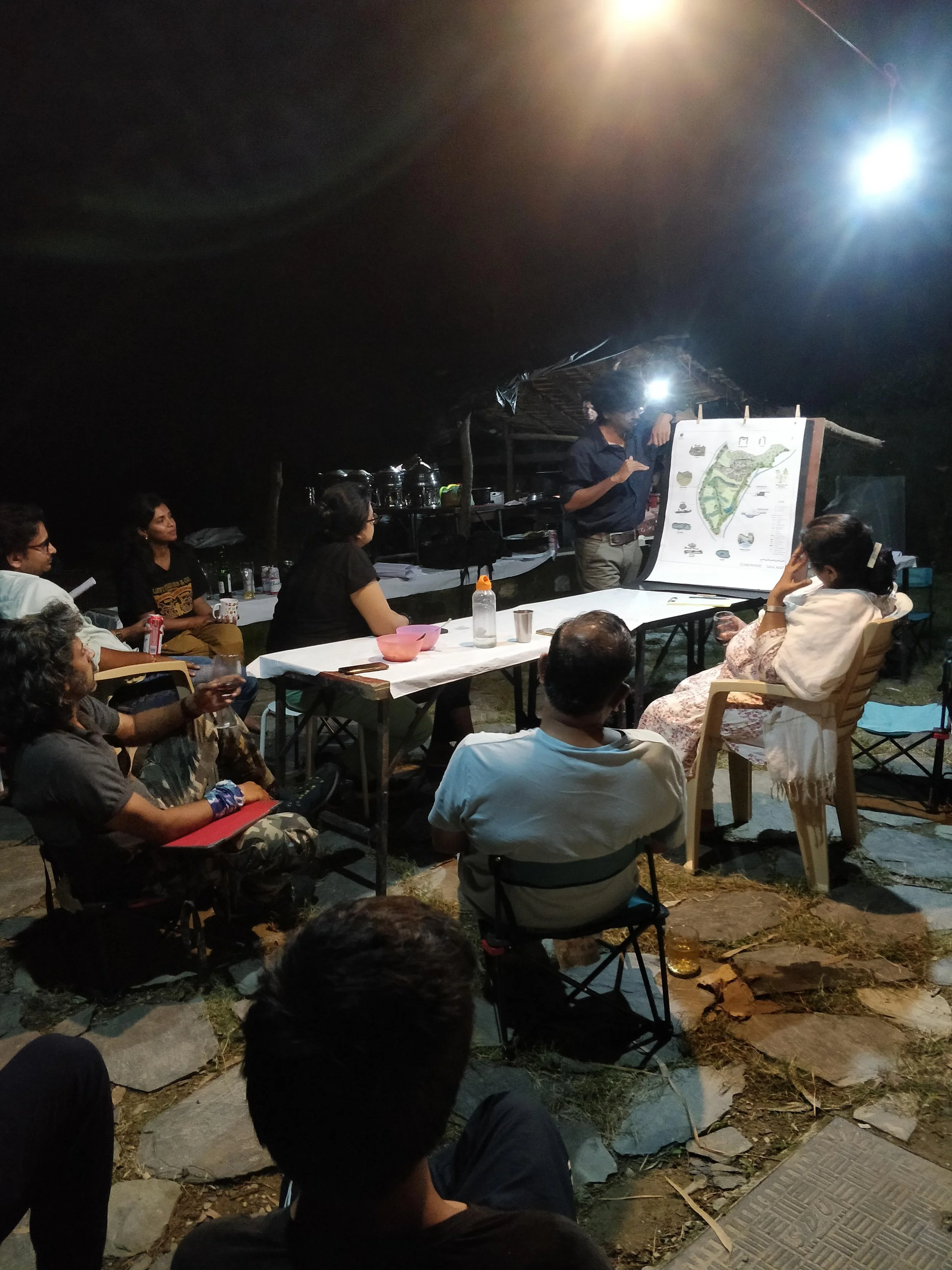 Design presentations on site