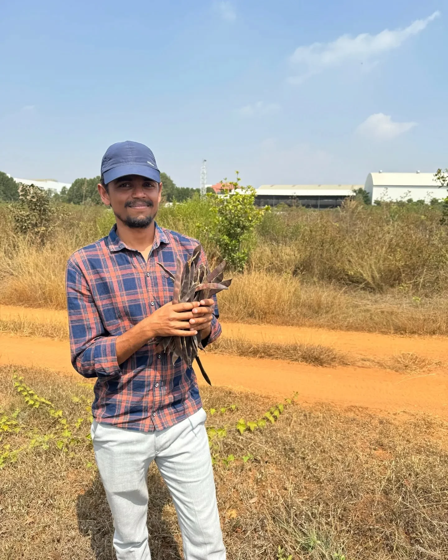 Meet Nanda, our Nursery Manager and Chief Germinator 🌱 

He grew up in Marudam Farm School and has completed the Ecological Horticultural course from Auroville botanical gardens. He's very passionate about conservation of local biodiversity and spen